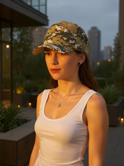 Royalfashion CamoFlex maskēšanas beisbola cepure