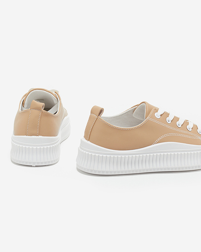 Khaki women's sports shoes Kerisso sneakers - Footwear