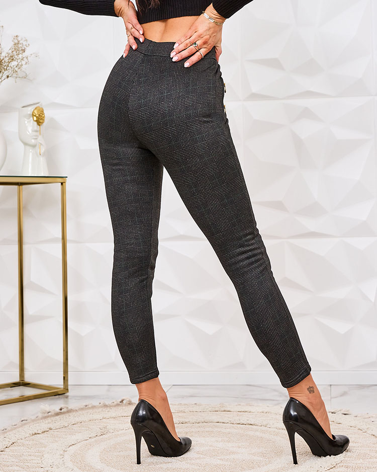 Royalfashion Женские утепленные брюки-теггинсы