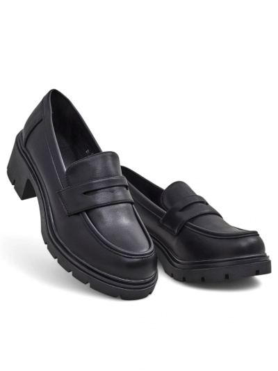 Royalfashion Women's loafers with a low heel Tollino