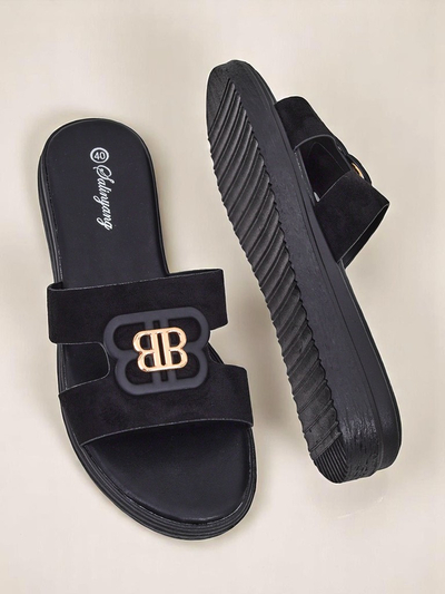 Royalfashion Женские шлепанцы на плоской подошве ChicStep