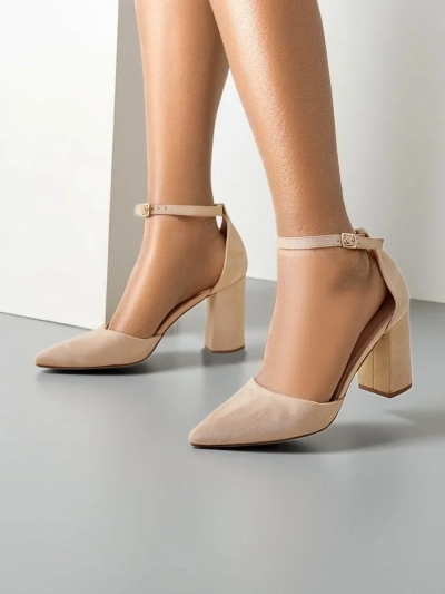 Royalfashion Женские туфли на каблуке из экокожи Caldeno