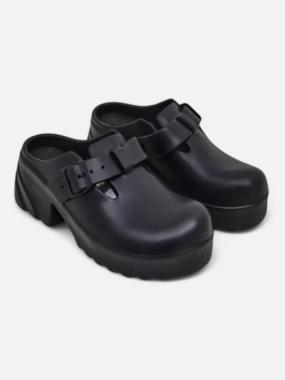 Royalfashion Women's rubber heeled sandals Voxones