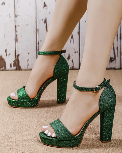 Royalfashion Glitter sieviešu sūkņi Vobetta