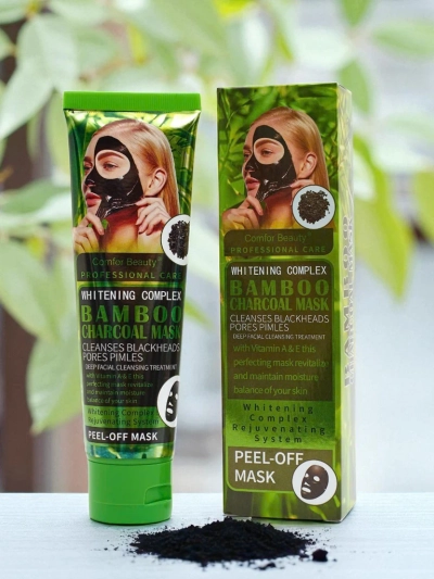 Ogļu maska Aureliana – attīroša noņemamā maska ar bambusa oglēm