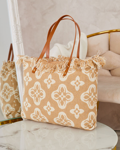 Royalfashion Sieviešu auduma plecu soma