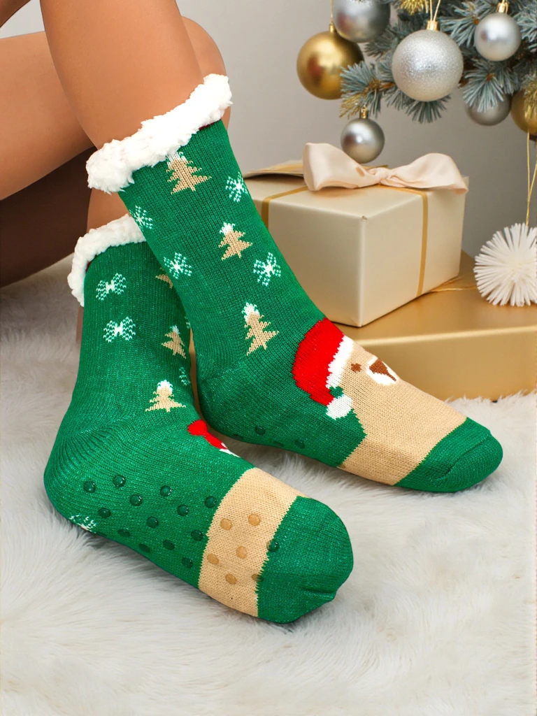 MerryCozy Heated Holiday Women's Socks