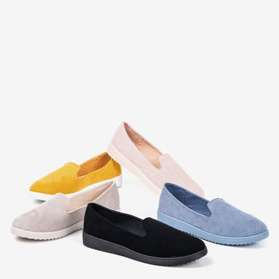 Light pink Verinda openwork loafers - Shoes 1
