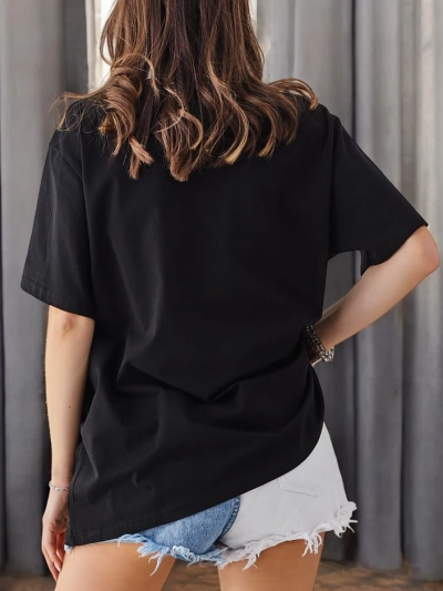 Royalfashion Women's Cotton T-shirt with Print