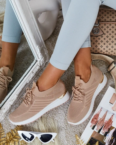 Royalfashion Женские тканевые спортивные туфли Amgent