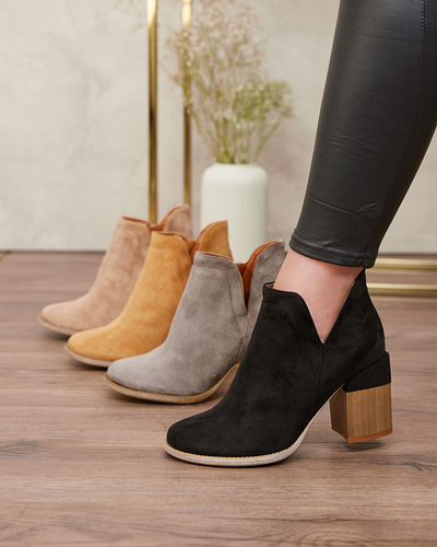 Royalfashion Melni sieviešu zābaki Ricteas stiletto