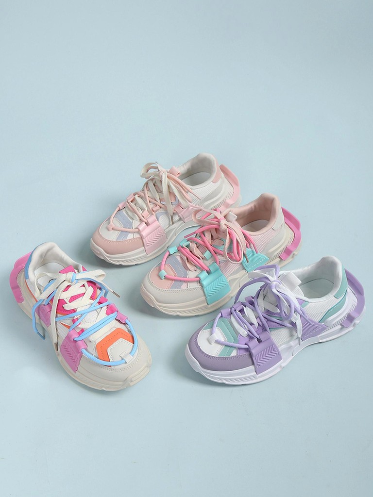 Кроссовки Royalfashion для женщин с резиновыми вставками Bubble