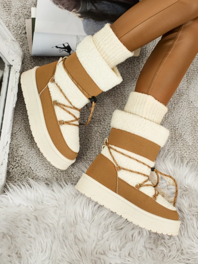 Buty a'la śniegowce damskie Quill Haven Lavish