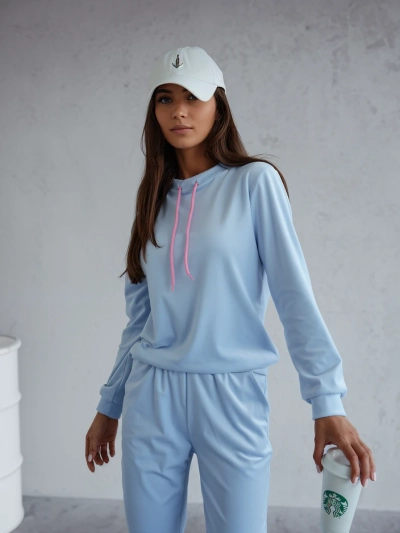 Royalfashion Women's velour-style tracksuit set