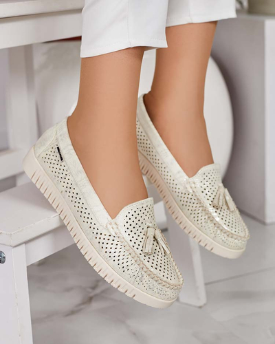 Royalfashion Sieviešu ažūra mokasīni Molaffa