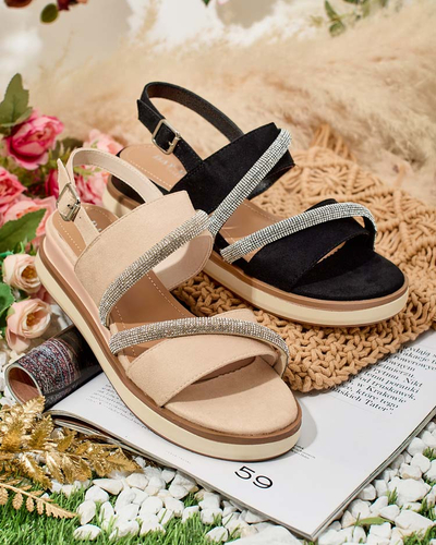 Royalfashion Женские сандалии Obissa на низком каблуке