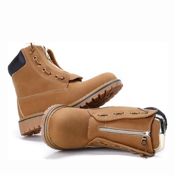 Martina brown insulated hiking boots - Footwear