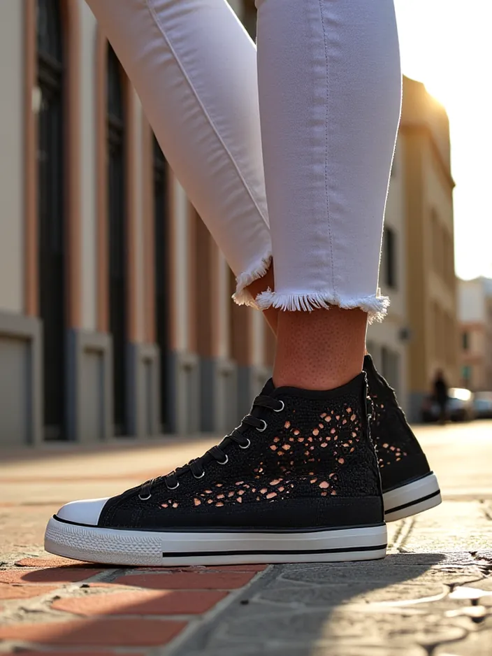 Royalfashion Женские перфорированные кроссовки Limme