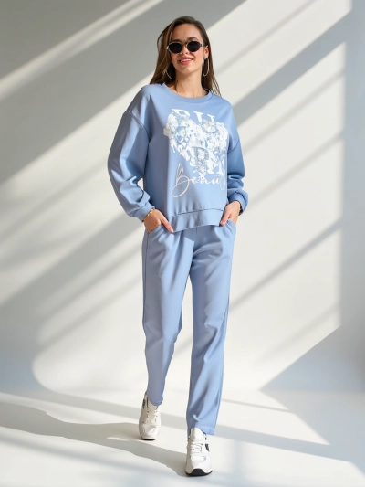 Royalfashion Women's viscose set with print