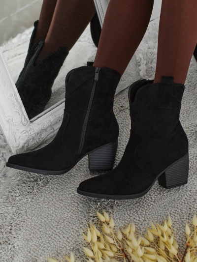 Armelle Women's Eco Suede Cowboy Boots