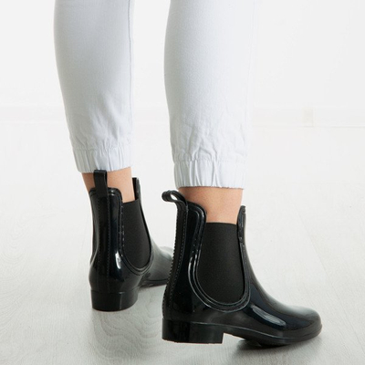 Black rubber boots Furu - Footwear 1