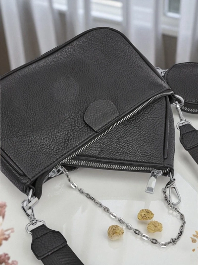 Scylla Multi-functional Women's Handbag in Black Eco-Leather