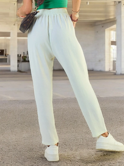 Royalfashion Women's wide fabric pants