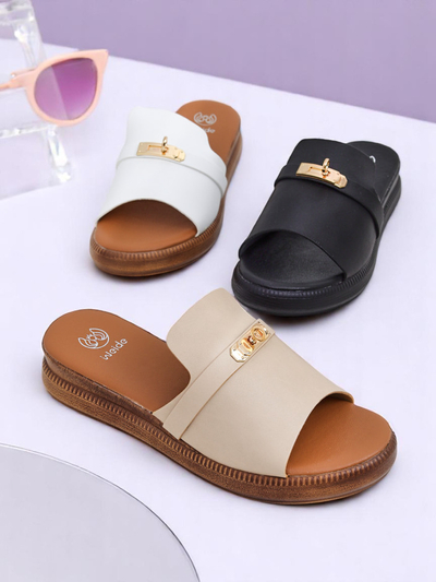 Royalfashion Sieviešu plakanas sandales Raphsody