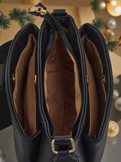 Small women's eco-leather bag Violes