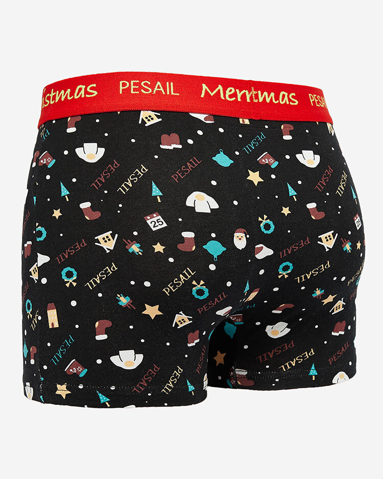 Royalfashion Men's Boxer Shorts with Christmas pattern