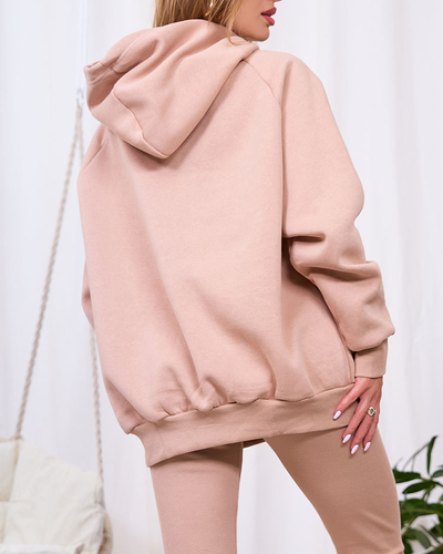 Royalfashion Light brown women's 3-piece set