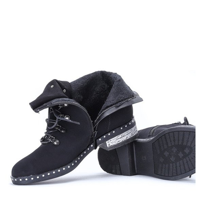 Czarne workery Shelby - Obuwie