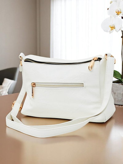 Royalfashion Mazs kvadrātveida rokassomiņa no ekoloģiskās ādas Niva Time