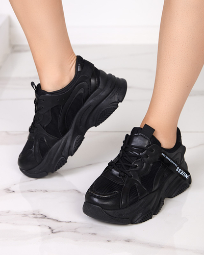 Sieviešu sporta kedas melnā krāsā Ponti- Footwear