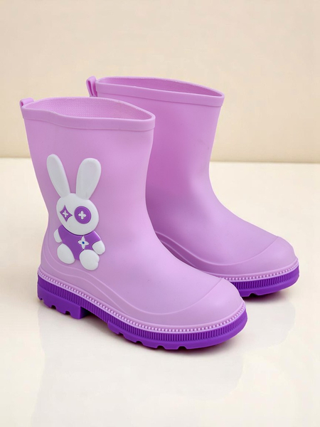 Royalfashion Gummistivler for barn med kanin Bunny Splash