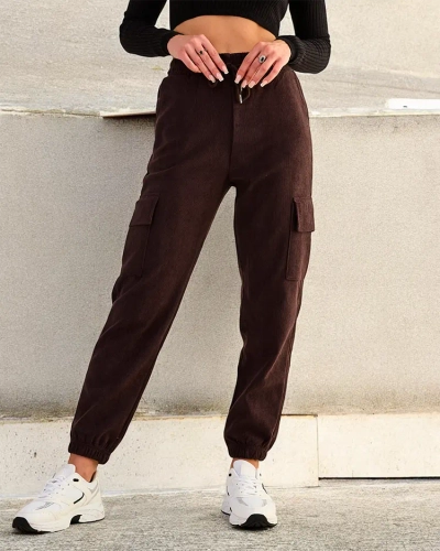 Royalfashion Women's fabric combat pants