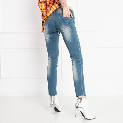 Straight women's blue jeans - Clothing