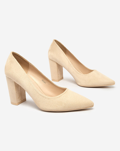 Royalfashion Women's eco suede post pumps Duttoso