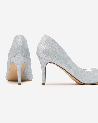 Royalfashion Women's stiletto pumps with glitter Matomliso