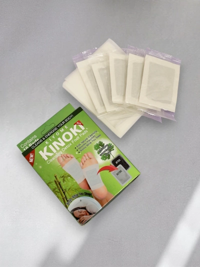 Detoxifying foot patches DETOX KINOKI 10 pcs Wormwood