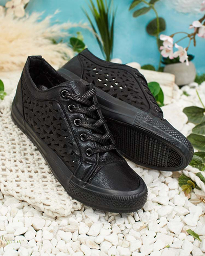 Royalfashion Women's openwork sports shoes Tomils