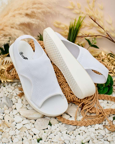 Royalfashion Женские сандалии с абиссинским верхом