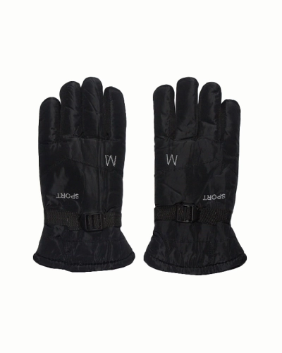Royalfashion Men's insulated gloves with wrist adjustment