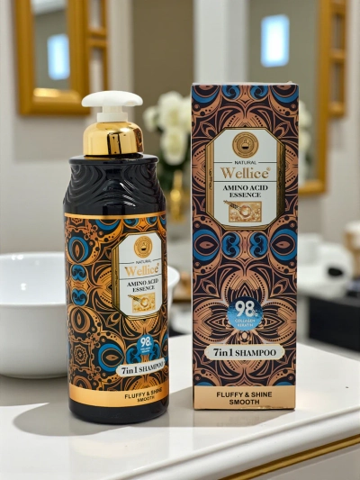 Wellice Aurelia Amino Acid Essence 7in1 Szampon 500ml Fluffy Shine Smooth