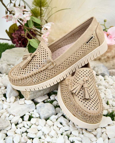 Royalfashion Sieviešu ažūra mokasīni Molaffa