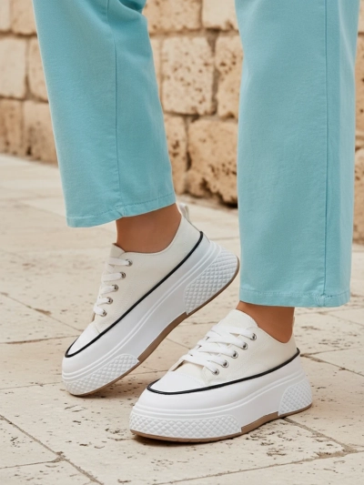 Royalfashion Women's platform sneakers Beemes