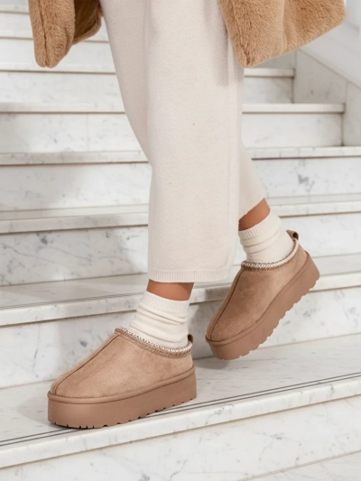 Royalfashion Sieviešu Zommy īsie zābaki a'la sniega zābaki