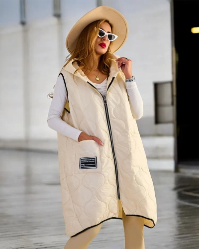 Royalfashion Long Quilted Vest