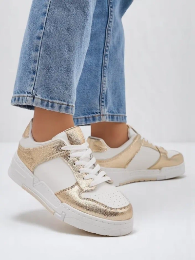 Royalfashion sieviešu sporta apavi ar biezāku zoli Golden Hour