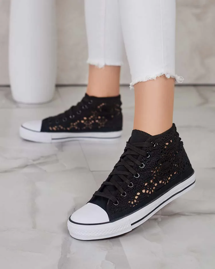 Royalfashion Sieviešu ažūra kedas Nictz